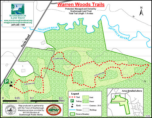 Warren Woods - Scarborough Land Trust