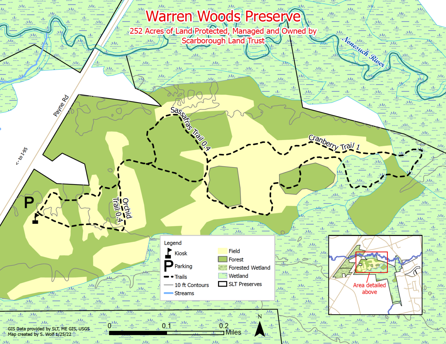 Warren Woods - Scarborough Land Trust