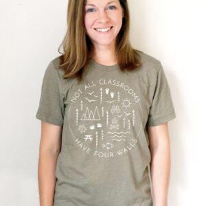 ‘Support Your Local Farmers’ T-Shirt – Adult (Olive)