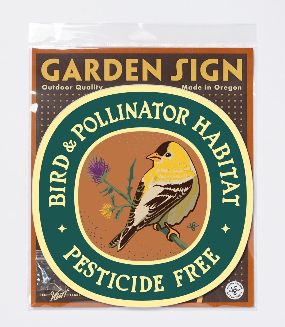 Bird & Pollinator Habitat Garden Sign