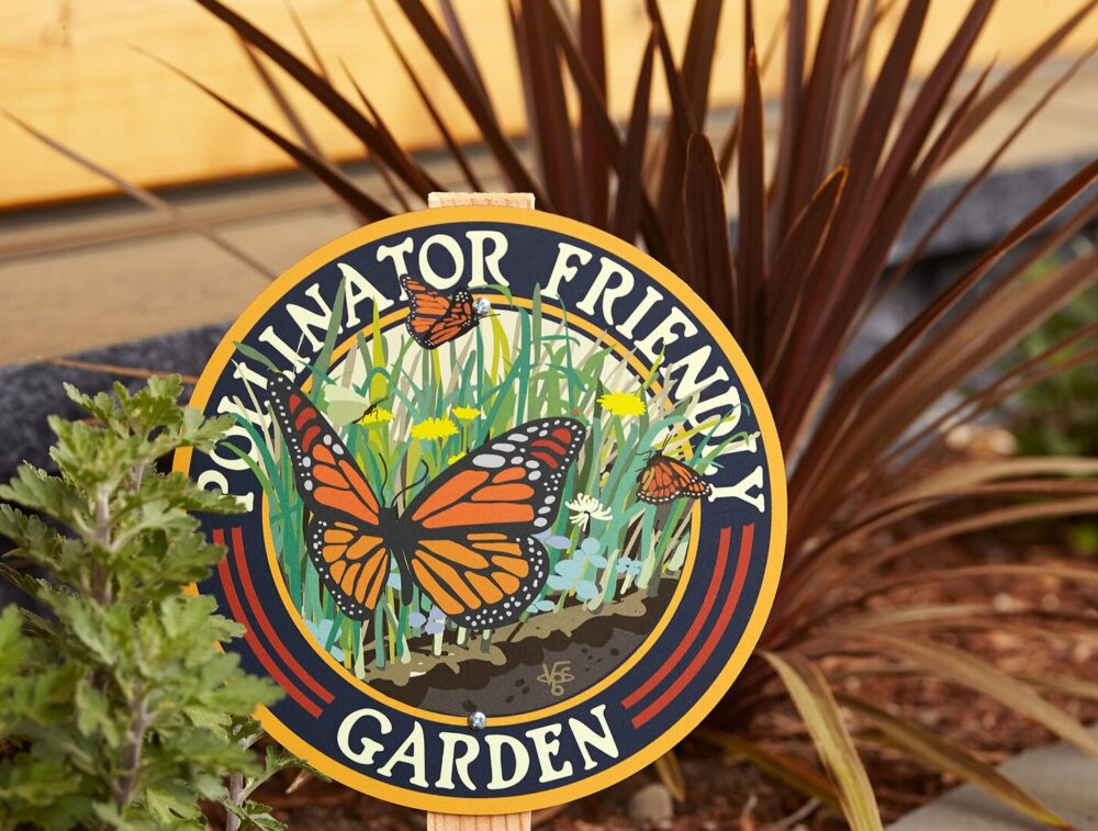 Pollinator Friendly Garden Sign - Image 2