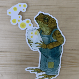 Frog Sticker