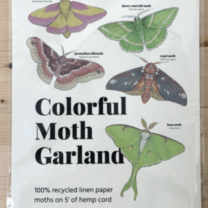 Colorful Moth Garland