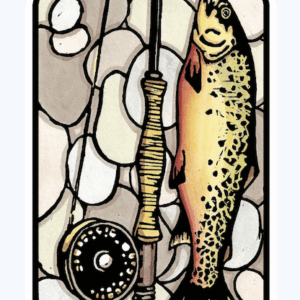 Trout Sticker