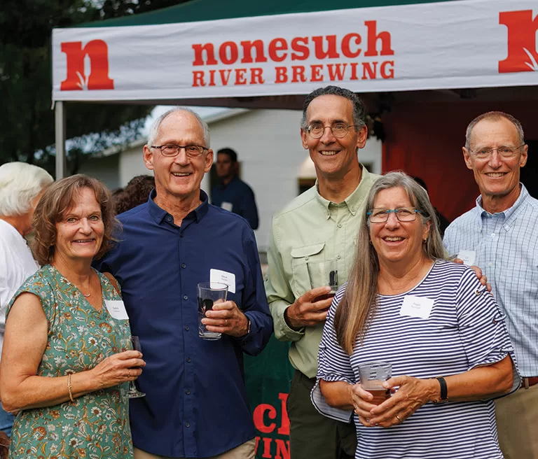 Guests at the Broadturn Farm Bash